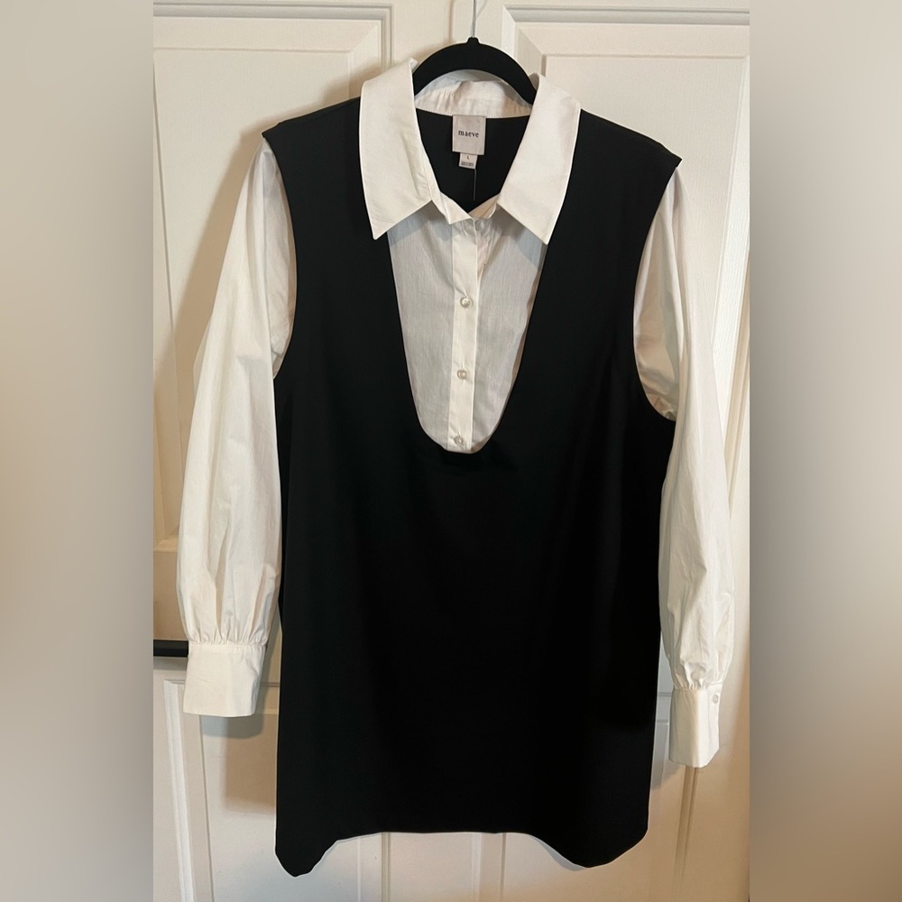 NWT Maeve Twofer Mini Dress